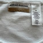 Alfred Dunner  Vtg Y2K ombre embroidered lace layered tee Photo 4