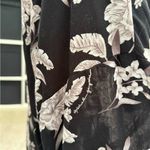 Spiritual Gangster  Maya Floral Black Tie Front Festival Robe Kimono OSFM NWOT Photo 3