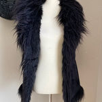 Resistol Black Fur Hook Vest, Size Large Photo 0