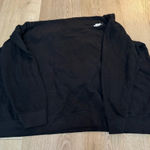 Nike  Black Funnel Neck Hoodie Hooded Sweatshirt Photo 0