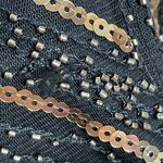 Fundaisy Flapper Dress NYE Beads Sequins Fringe Sz 2XL Great Gatsby 1920s Party Black Photo 9