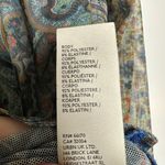 Free People  Paisley Long Sleeve Sheer Top Women's Size Small Photo 3