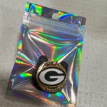 NFL Vintage Green Bay Packers Vest Hat Lapel Pin Football Shield Round Badge Photo 5