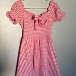Influence  Gingham Mini Dress Photo 3