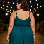 Torrid  Green Sleeveless Sundress for Weddings Photo 1