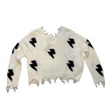 NWT, Just Polly White Juniors' Lightning Destructed V Photo 8