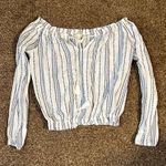 Hem & Thread NWOT  size small stretchy blouse Photo 0