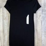 Isabel Maternity Size CS Black Crewneck Short Sleeve T-Shirt Photo 0