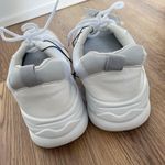 Sole Mates Lace Up Memory Foam Lightweight Womens Athletic White And Grey Shoes Photo 9