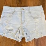 American Eagle super stretch midi jean shorts Photo 0