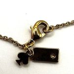 Kate Spade gold tone long rhinestone neon station necklace Photo 3