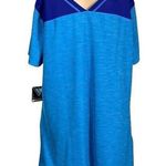 Eddie Bauer Womens T Shirt Traverse Knits Active Athletic Outdoor Blue 2XL Photo 3