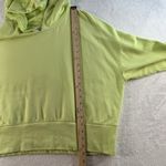 Aerie Offline XL Cropped Hoodie Lime Neon Green Pullover Sweatshirt Women’s Photo 10