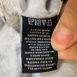 Sanctuary  Gray White Tie Dye Button Down Shirt M Long Sleeve Casual Relaxed Top Photo 5