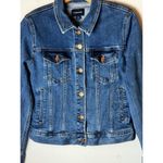 J.Crew  Jacket Women Medium Blue Medium Wash Classic Jean Jacket Coat‎ Outdoor Photo 6