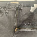 Madewell EUC  Stovepipe Straight Leg High Rise Raw Hem Jeans size 26 Photo 2