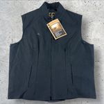 NWT‎ Wyoming Traders Lined Canvas Vest Women's 2XL Black Cowboy Ranch Size XXL Photo 0