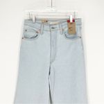 Levi's NWT Levi’s Ribcage Bell Jeans 30 Cool Blue Popsicle Wash Photo 3