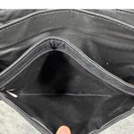 Vintage Gitano Bag Black Crossbody Faux Leather Envelope Clutch Bow Detail 80s Photo 10