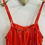 Anthropologie Virginia Swim Jumpsuit Swimmers Red XXS HTF Photo 10