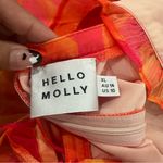 Hello Molly XL Luxe Resort Style Orange Pink Vibrant Floral Maxi Dress Worn Once Photo 4