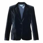 Cavender’s Rockin C Black velvet blazer. Size XL Photo 0