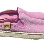 UGG  Women’s Delu Sneaker‎ Pink Size 8 Slip On Canvas Slide Espadrille #S98-6 Photo 1