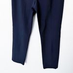 Vince [] Navy Blue Ponte Knit Stitch Front Seam Slim Ankle Pants Work Sz Medium M Photo 6