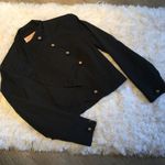 London Jean Military Style Short Jacket Photo 5