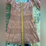 Free People S Be Your Baby Lace Mini Dress in Pink Photo 7