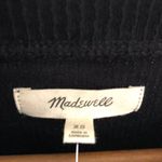 Madewell New  Elwood Knot Front Top - Black Long Sleeve Size XS Photo 6