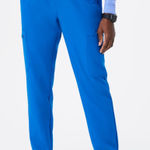 FIGS  High Waisted Uman Relaxed Jogger Scrub Pants Royal Blue  Photo 0