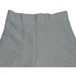 Revolve NWT Rumer Rosa High Rise Glittery Ribbed Lined Shorts M Seafoam Grey Blue Photo 1