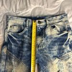 Denim Trends Size 14 Inseam: 27 inches Straight Blue Photo 3