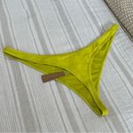 SKIMS  Vibrant Neon Yellow Bikini Bottom Thong Swim 3X Photo 1