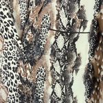 Equipment  Long Sleeve Silk Mixed Animal Print Buttondown Shirt Size Small S EUC Photo 3
