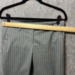 Be cool Y2K 90s Dress Pants Medium Gray Pinstripe Wide‎ Straight Leg Low Rise  Photo 1