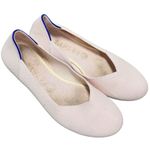 Rothy's Round Toe Slip On Knit Ballet Flats Light Pale Pink 9 Photo 4