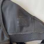 Nike  black & white swoosh dri - fit sports bra XS Photo 3