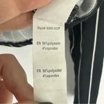 Revamped  Long Sleeve Cropped Striped Hooded Top Women’s M Black Photo 3