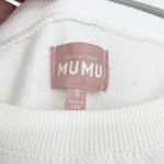 Show Me Your Mumu  Stanley Oversized Crewneck Sweatshirt Rainbow MAMA Size Small Photo 8