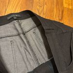 Lafayette 148 New York black denim wash wide leg jeans vintage size 14 LONG Photo 3