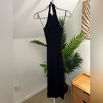 Sau lee daphne knit Black Halter‎ Dress size 0 Photo 4