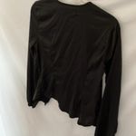 Urban Outfitters : Black Satin long sleeve Blazer with double tie front-XS Photo 10