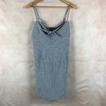 1. State  Black/White Check Print Mini Dress NEW Size 8 Photo 4