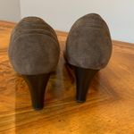 Clarks Artisan Society Ball Suede Pumps Taupe Women’s Size 8W (wide) Photo 11