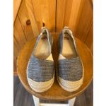 Roxy  "Flora" Slip On Shoes Women's Size 9.5 Charcoal Gray with White Stitching Photo 1