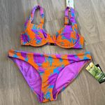 Vetchy Bikini Set – Mixed Sizes – Tropical Palm Print – NWT Purple Photo 0
