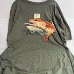 Blue 84  South Padre Island Olive Green Graphic T-Shirt Photo 3