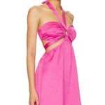MORE TO COME Kristen Halter Mini Dress in Pink Size XL Photo 12